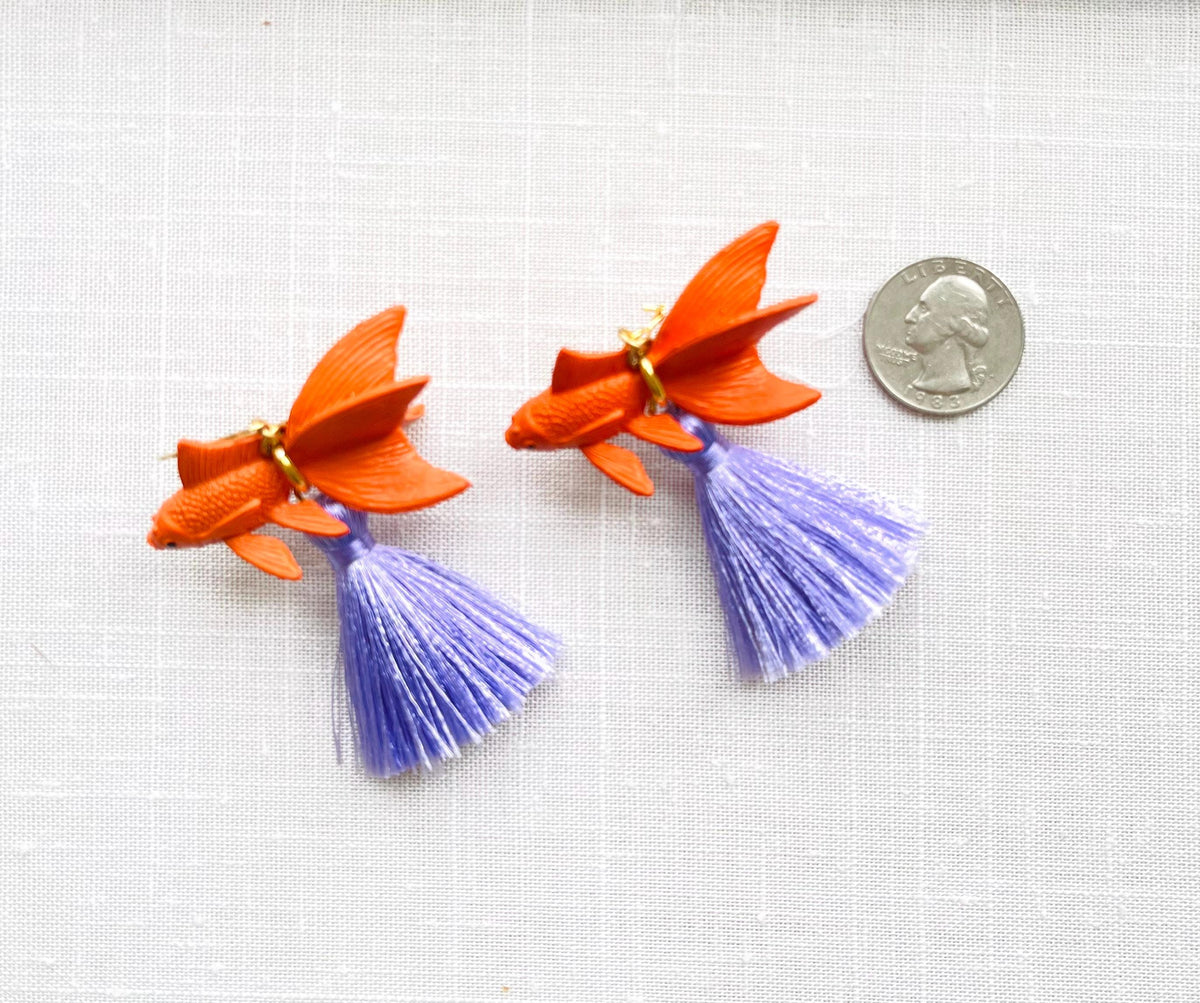 Lenora Dame Gilly the Goldfish Earrings
