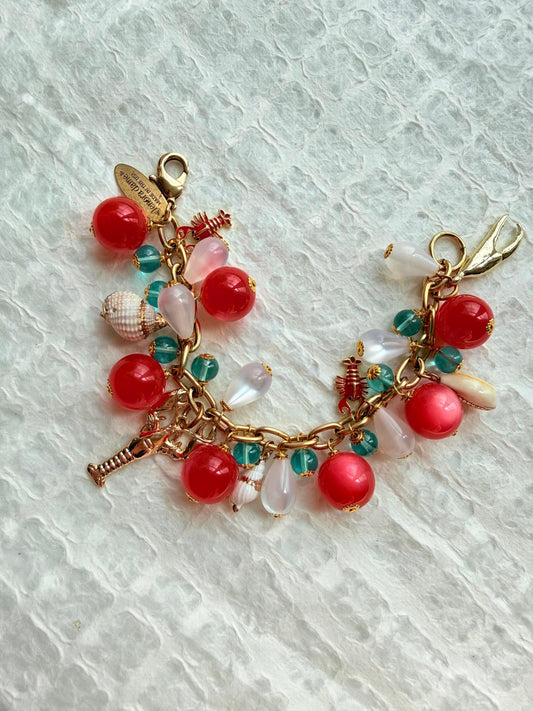 Lenora Dame Lobster Charm Bracelet