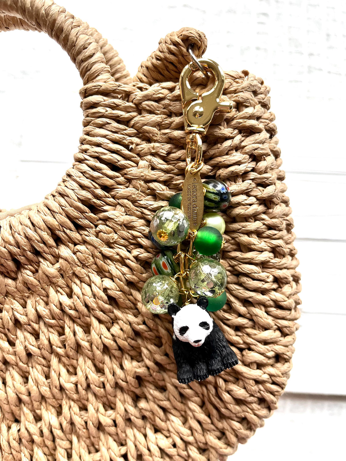 Lenora Dame Panda Purse Charm