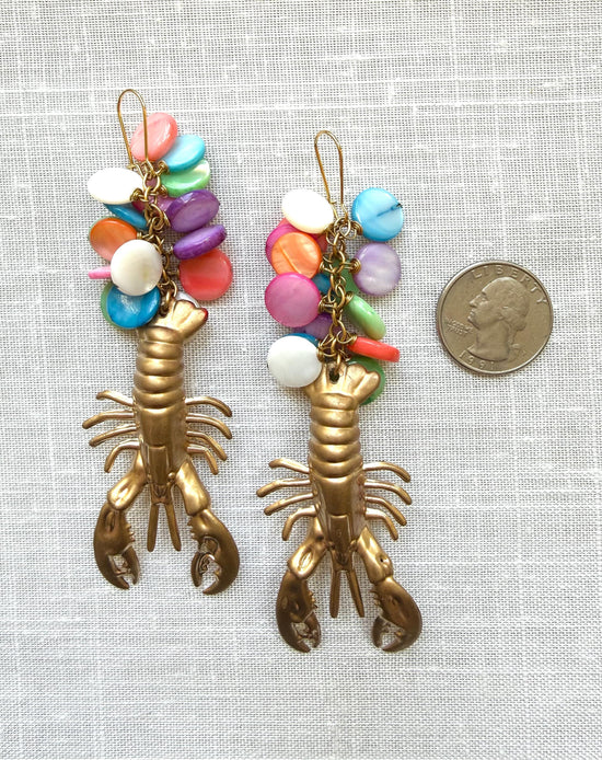 Lenora Dame Lobster Earrings