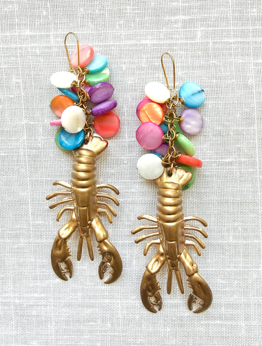 Lenora Dame Lobster Earrings