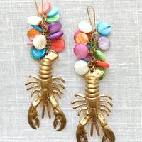 Lenora Dame Lobster Earrings