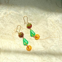 Lenora Dame Glass Fruit Earrings