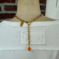 Lenora Dame Fish Charm Necklace
