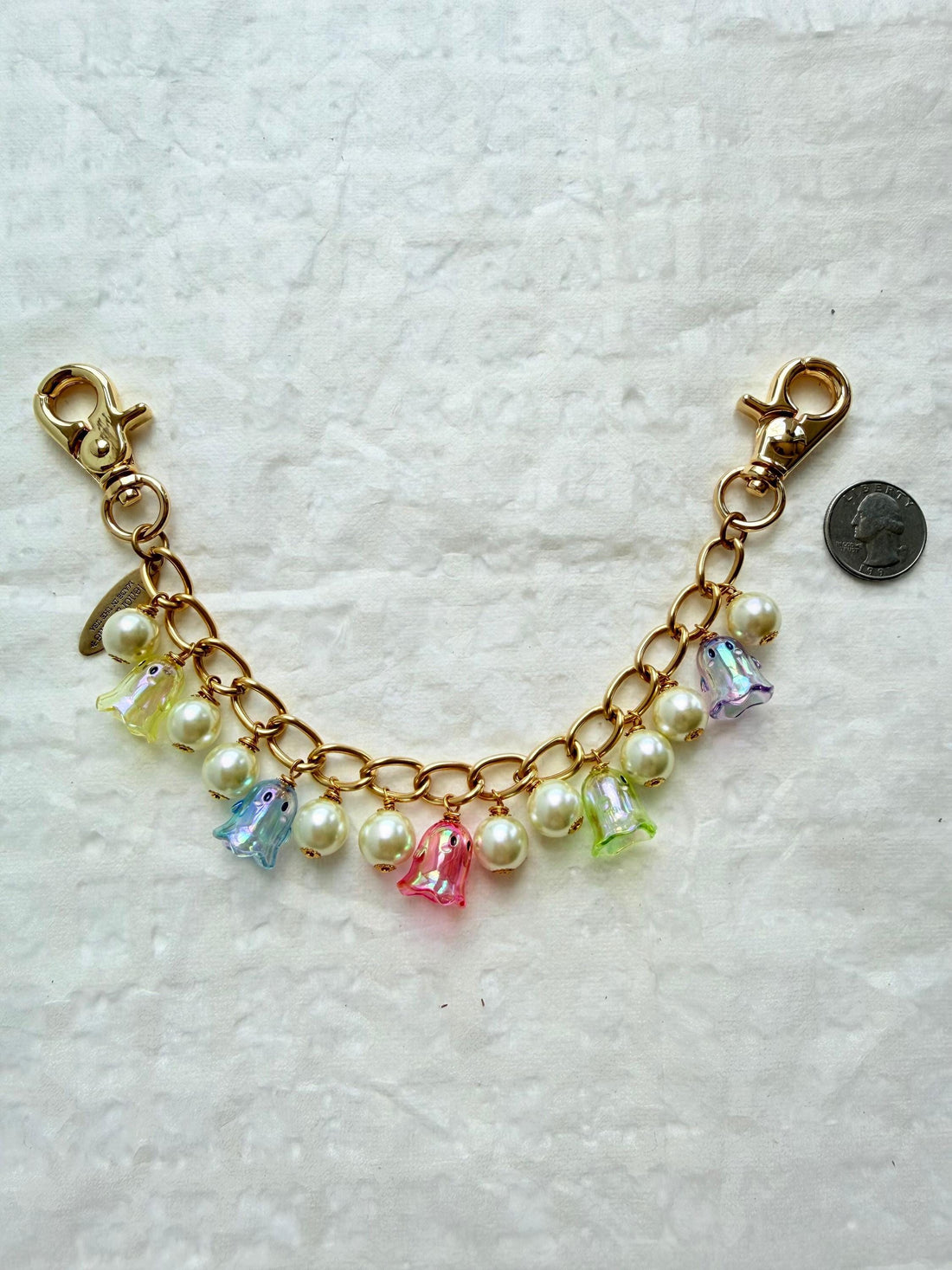 Lenora Dame Colorful Ghost Bag Chain
