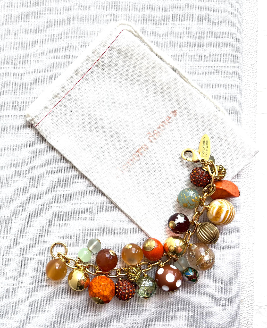 Lenora Dame Cornucopia Charm Bracelet