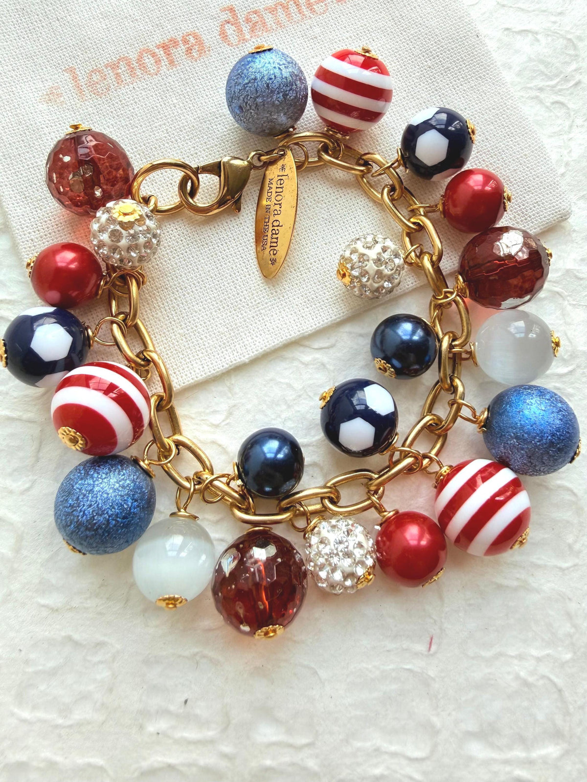 Lenora Dame Americus Charm Bracelet
