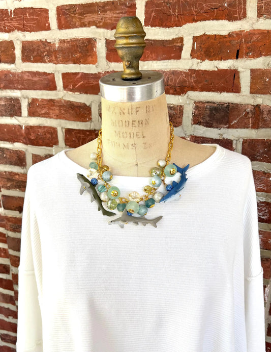 Shark Week Charm Necklace