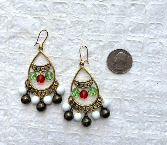 Lenora Dame Jingle Bells Holiday Earrings