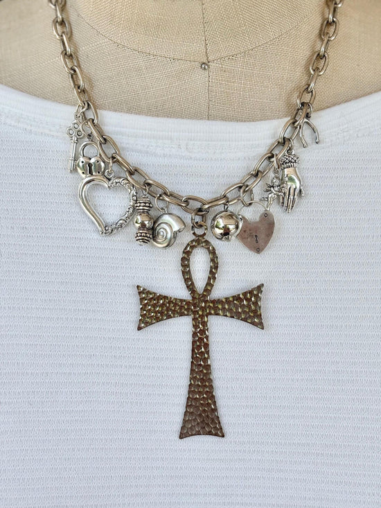 One-Of-A-Kind! Lenora Dame Key of Life Charm Necklace