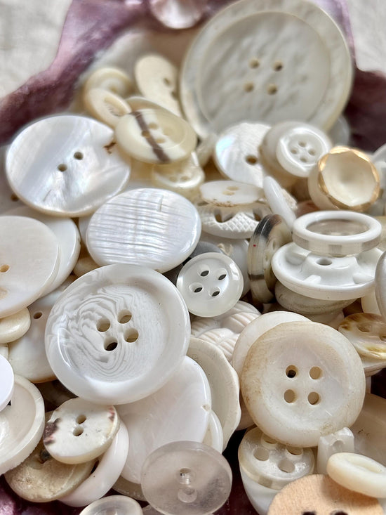 Lenora Dame Mother of Pearl Button Soup