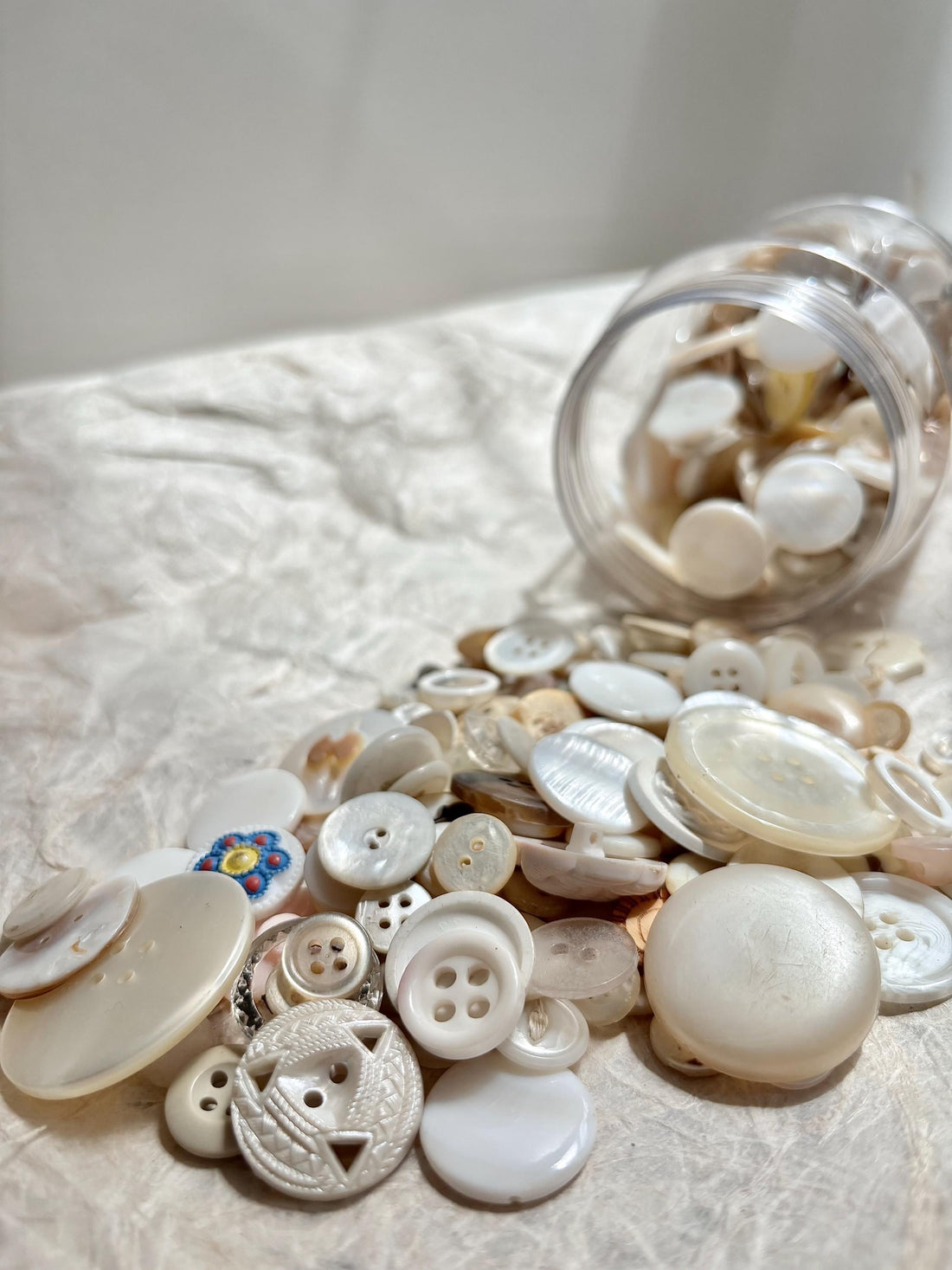 Lenora Dame Mother of Pearl Button Soup