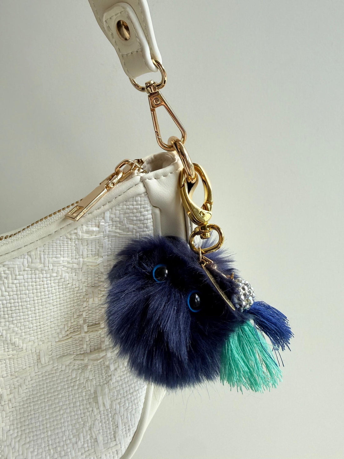 Lenora Dame Plush Monster Bag Charm - 6 Color Options!