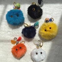 Lenora Dame Plush Monster Bag Charm - 6 Color Options!