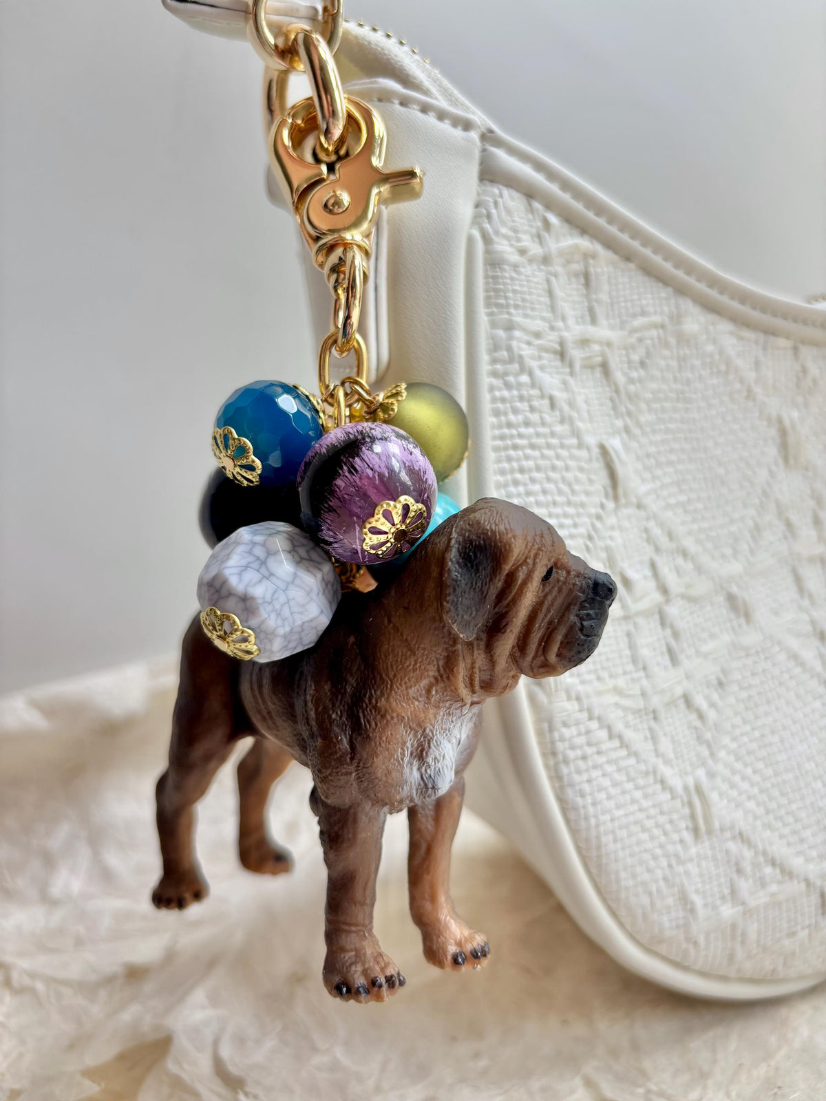 One-Of-A-Kind! Lenora Dame King Corso Bag Charm