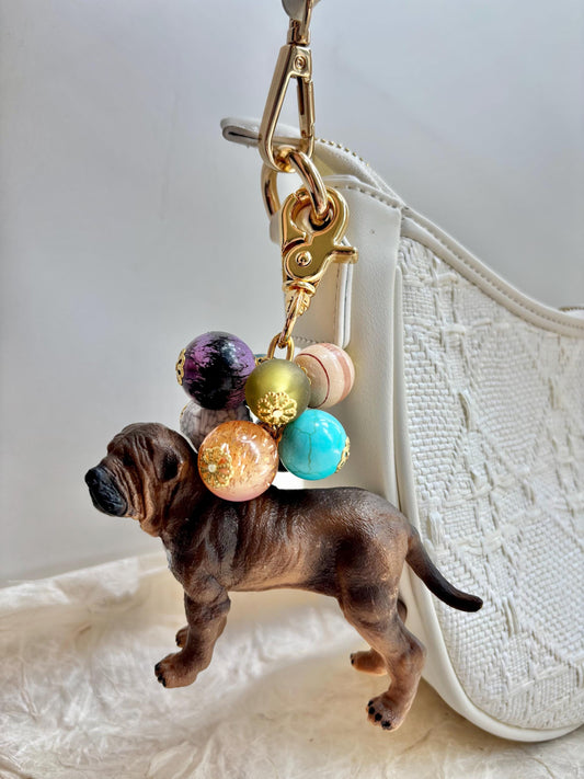 One-Of-A-Kind! Lenora Dame King Corso Bag Charm
