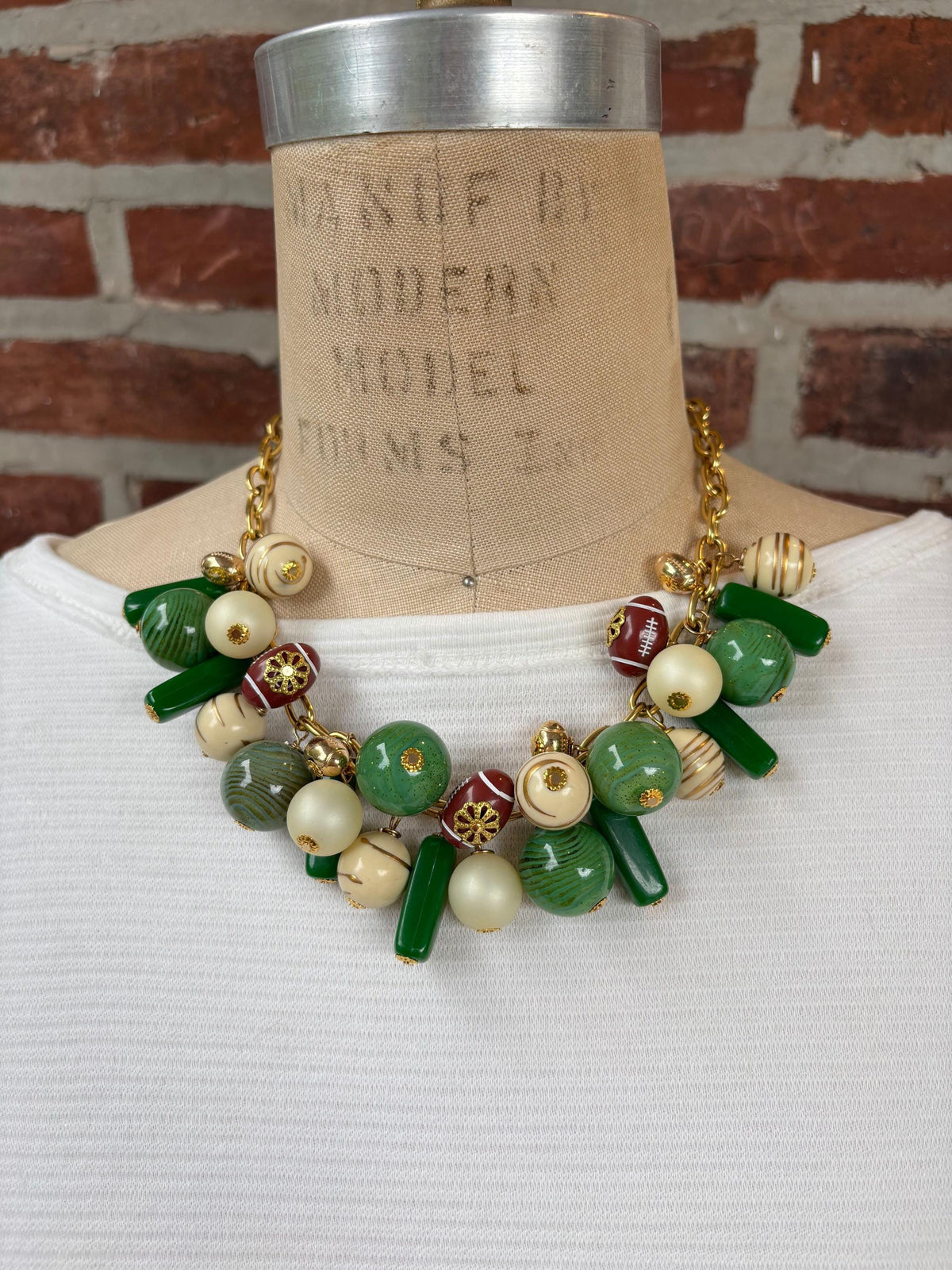 Philadelphia Football Bauble Necklace