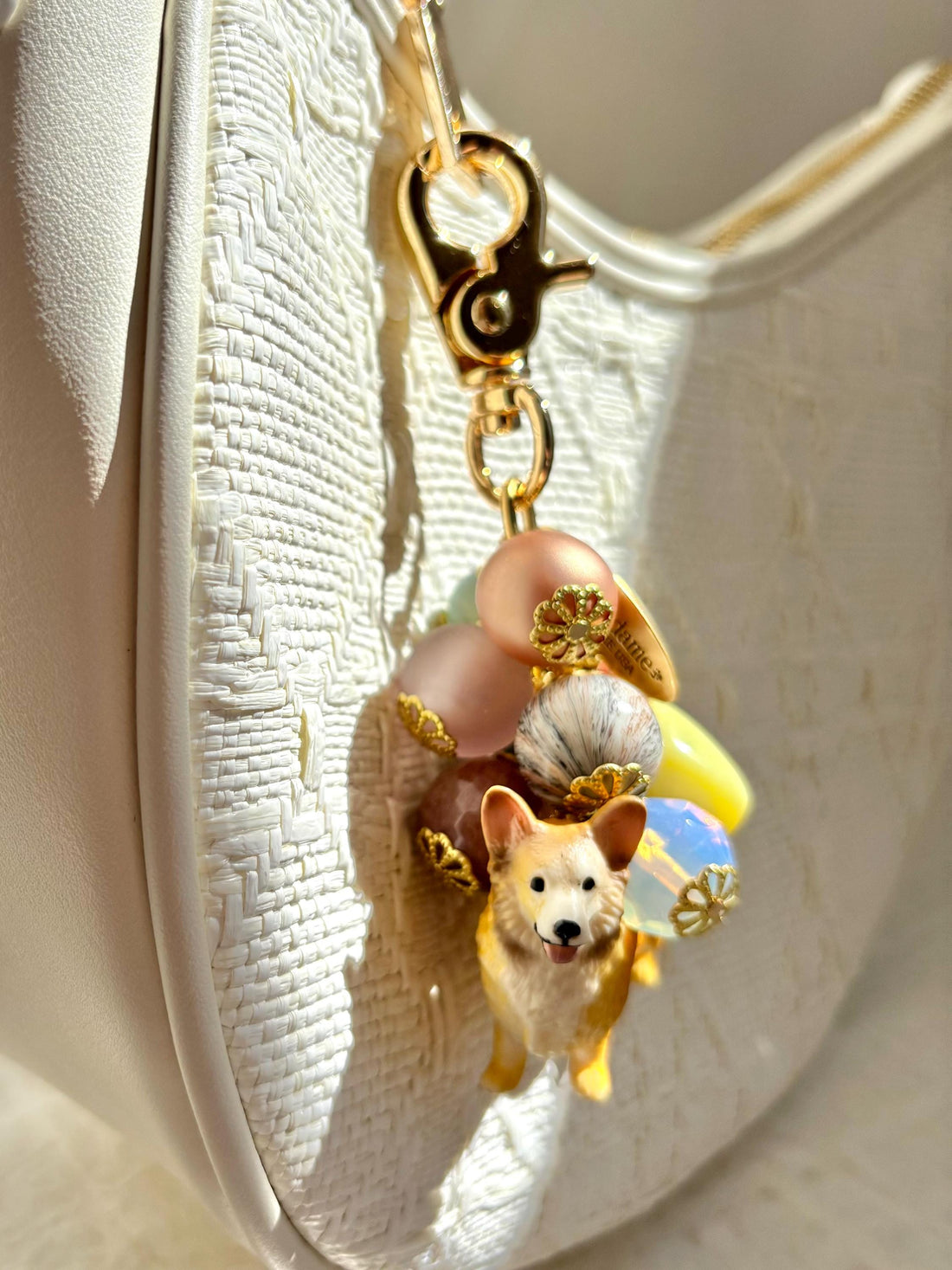 NEW! Lenora Dame Pembroke Welsh Corgi Purse Charm