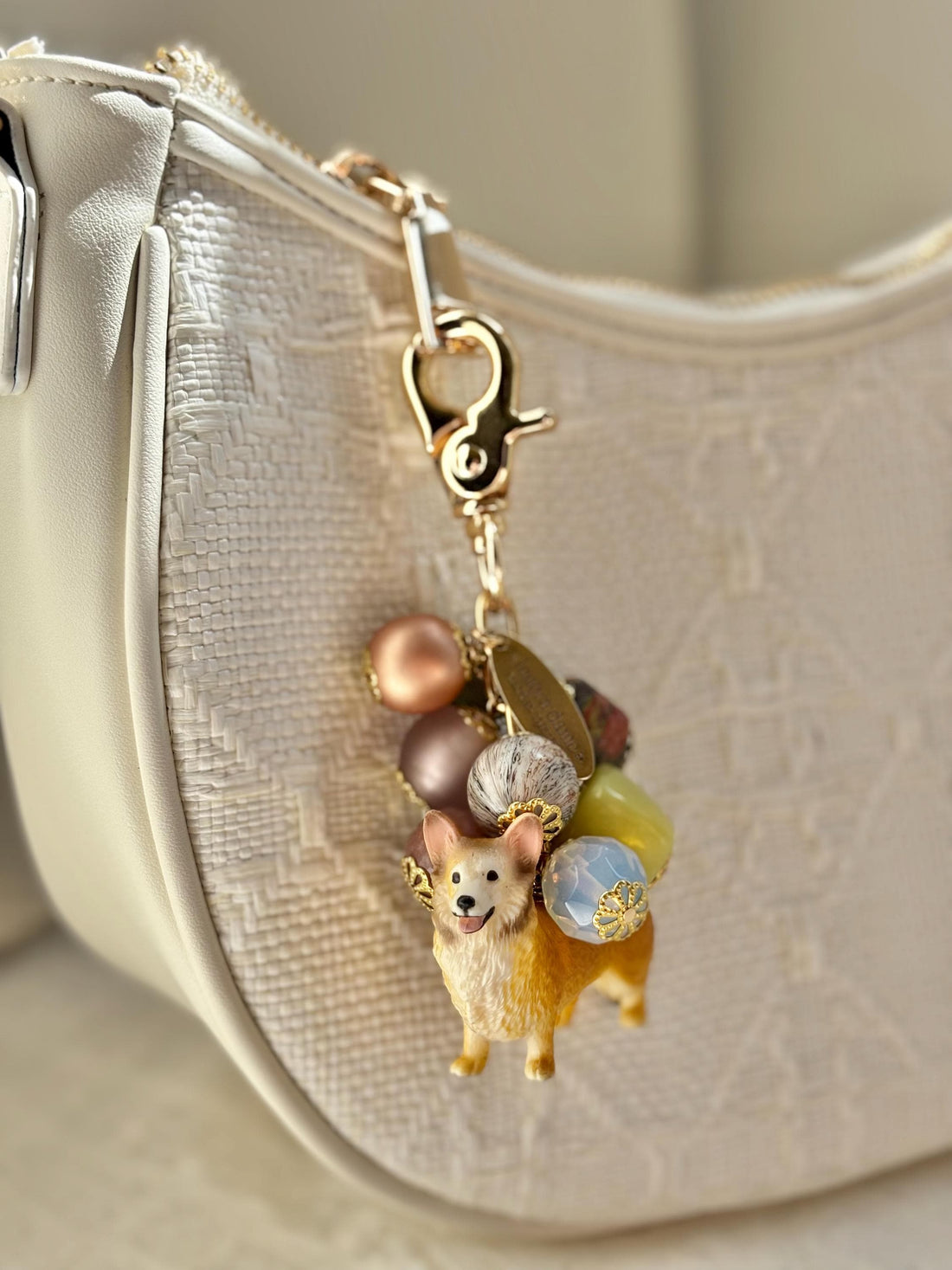 NEW! Lenora Dame Pembroke Welsh Corgi Purse Charm