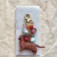NEW! Lenora Dame Dachshund Bag Charm