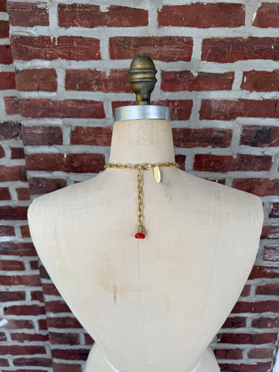 Lenora Dame Kansas City Football Bauble Necklace