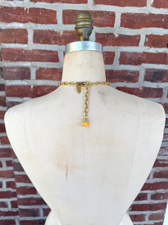 Lenora Dame Miami Football Bauble Necklace