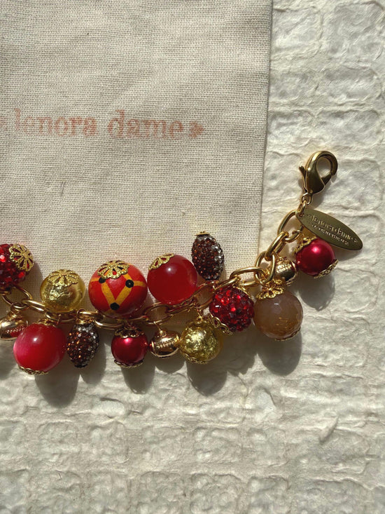 Lenora Dame Kansas City Football Charm Bracelet