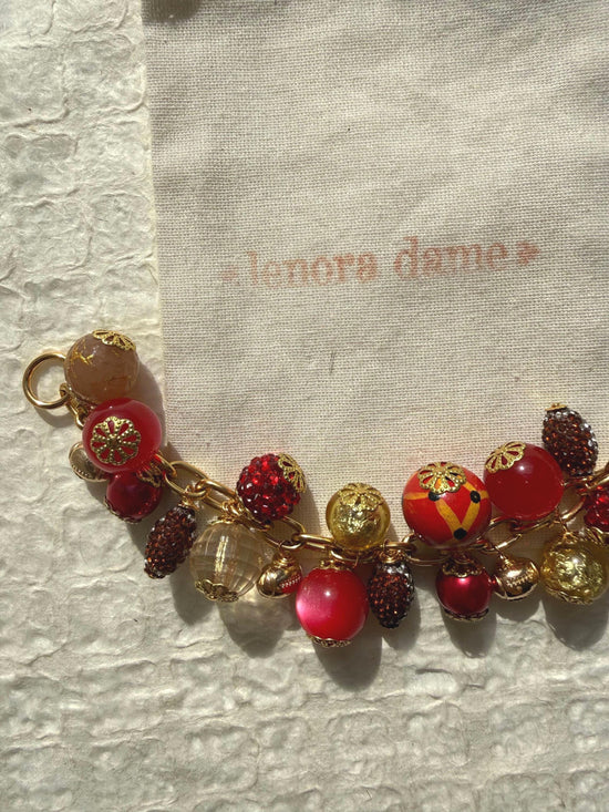Lenora Dame Kansas City Football Charm Bracelet