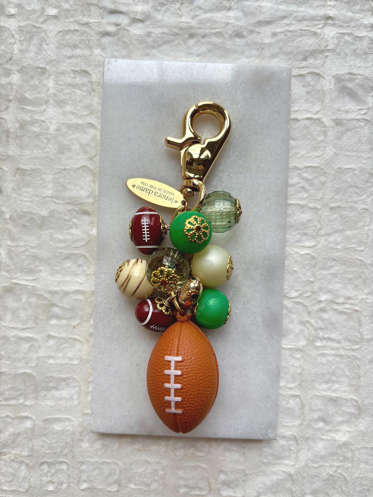 Lenora Dame Philadelphia Football Bag Charm