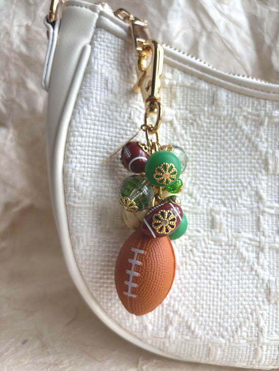 Lenora Dame Philadelphia Football Bag Charm