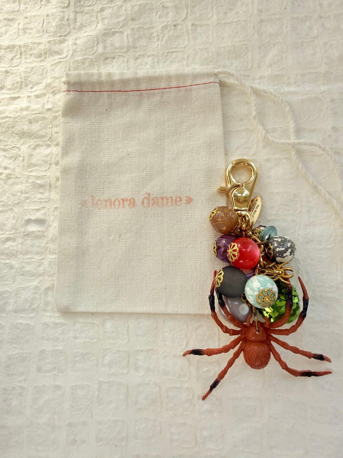 Lenora Dame Spider Purse Charm (3 Color Options!)