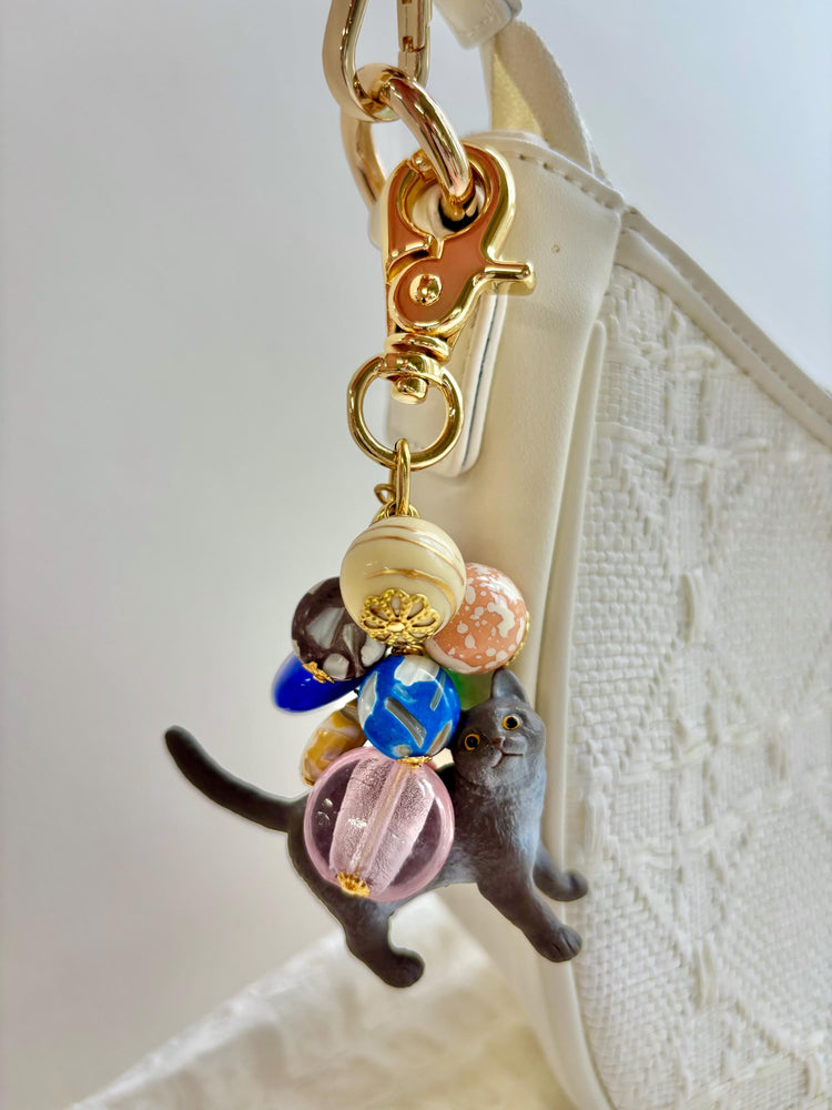 Lenora Dame British Shorthair Bag Charm