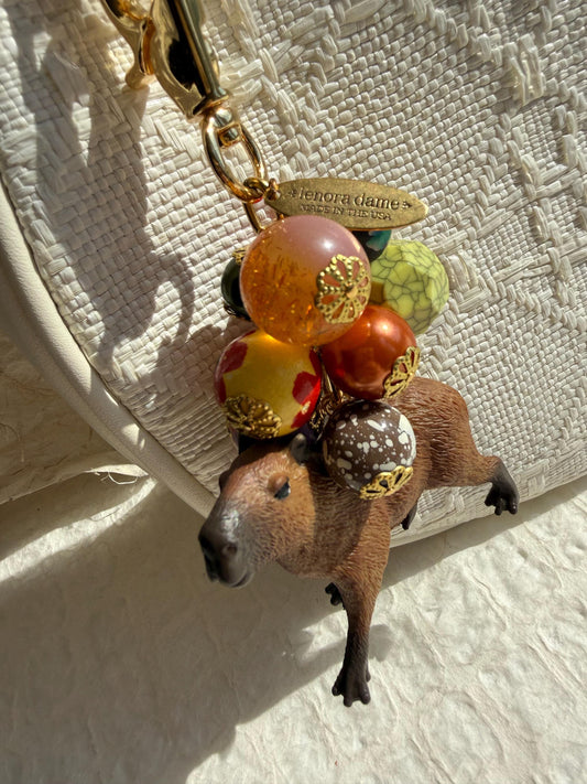 Lenora Dame Capybara Bag Charm