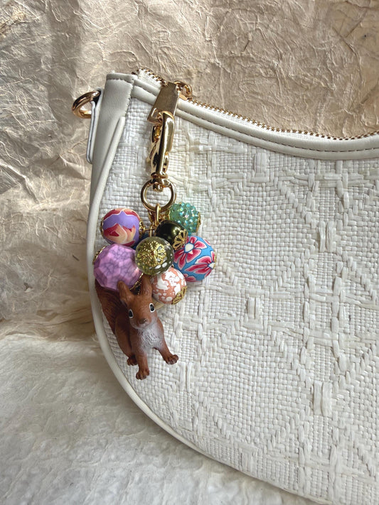 Lenora Dame Squirrel Bag Charm