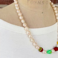 Lenora Dame Pearly Fruit Necklace