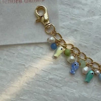 Lenora Dame Blue Fish Bag Chain
