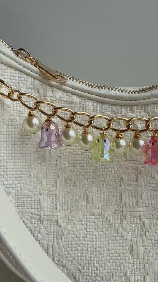 Lenora Dame Colorful Ghost Bag Chain