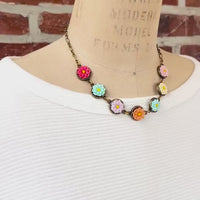 Lenora Dame Daisy Pop Necklace (Available as set)