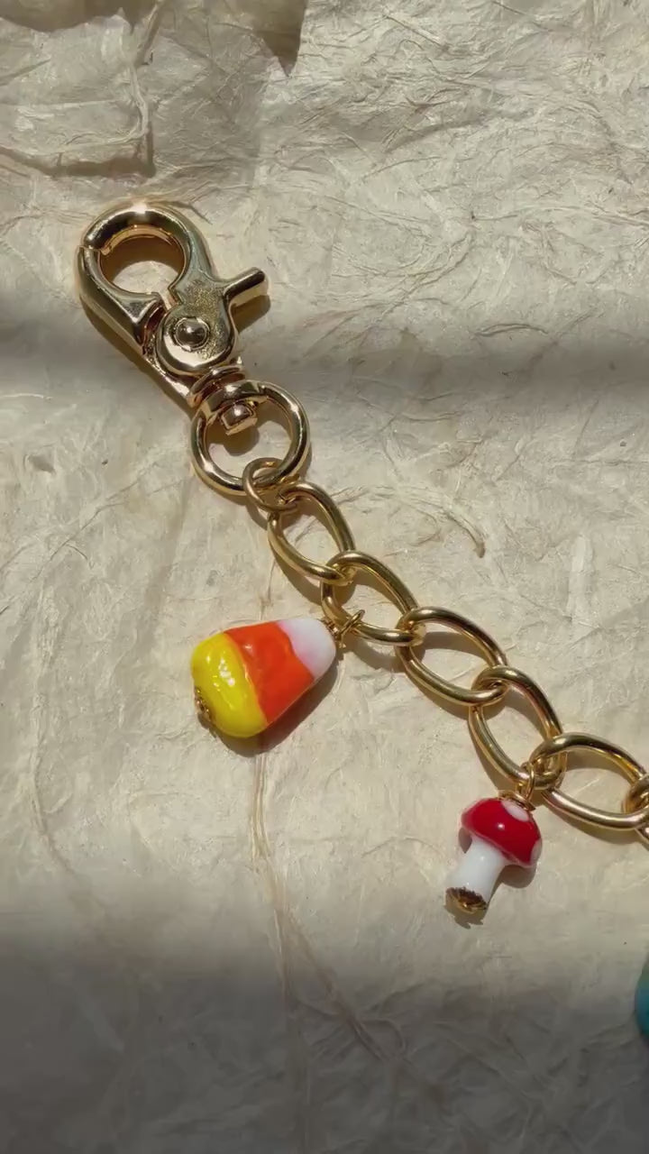 Lenora Dame Candy Corn Bag Chain