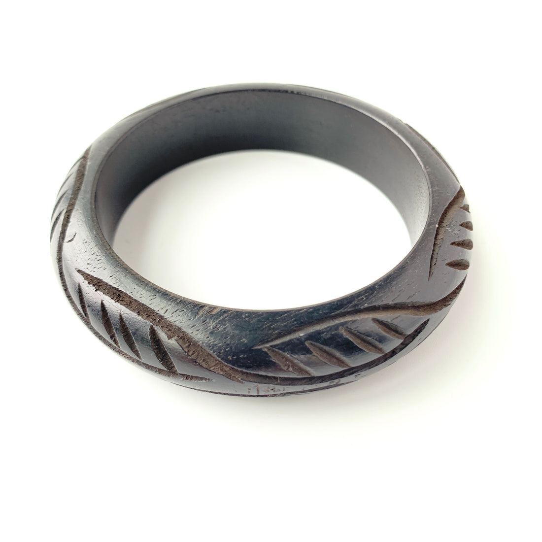 Wooden Chunky Bangle Bracelet