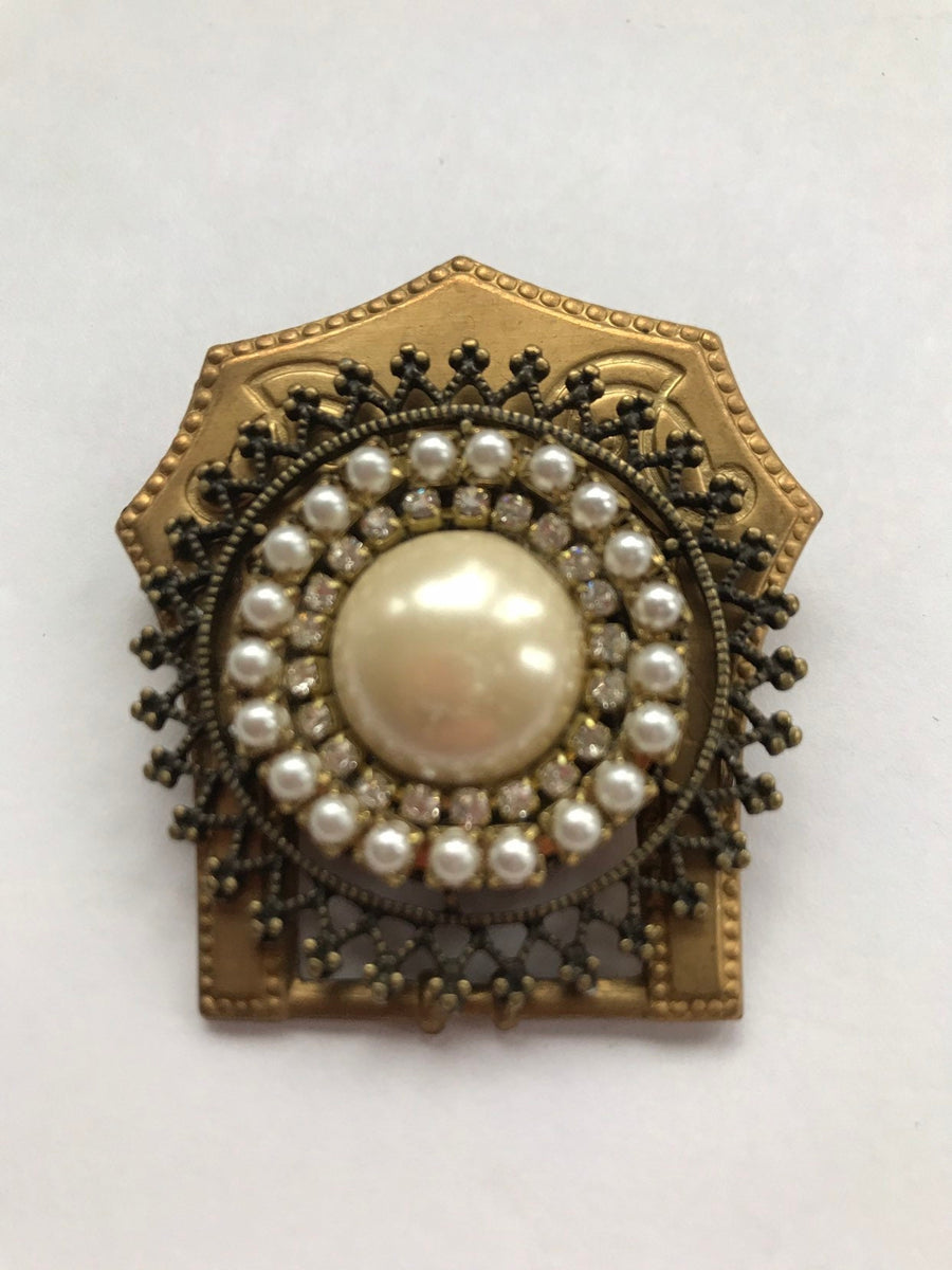 Lenora Dame Vintage Buckle Brooch