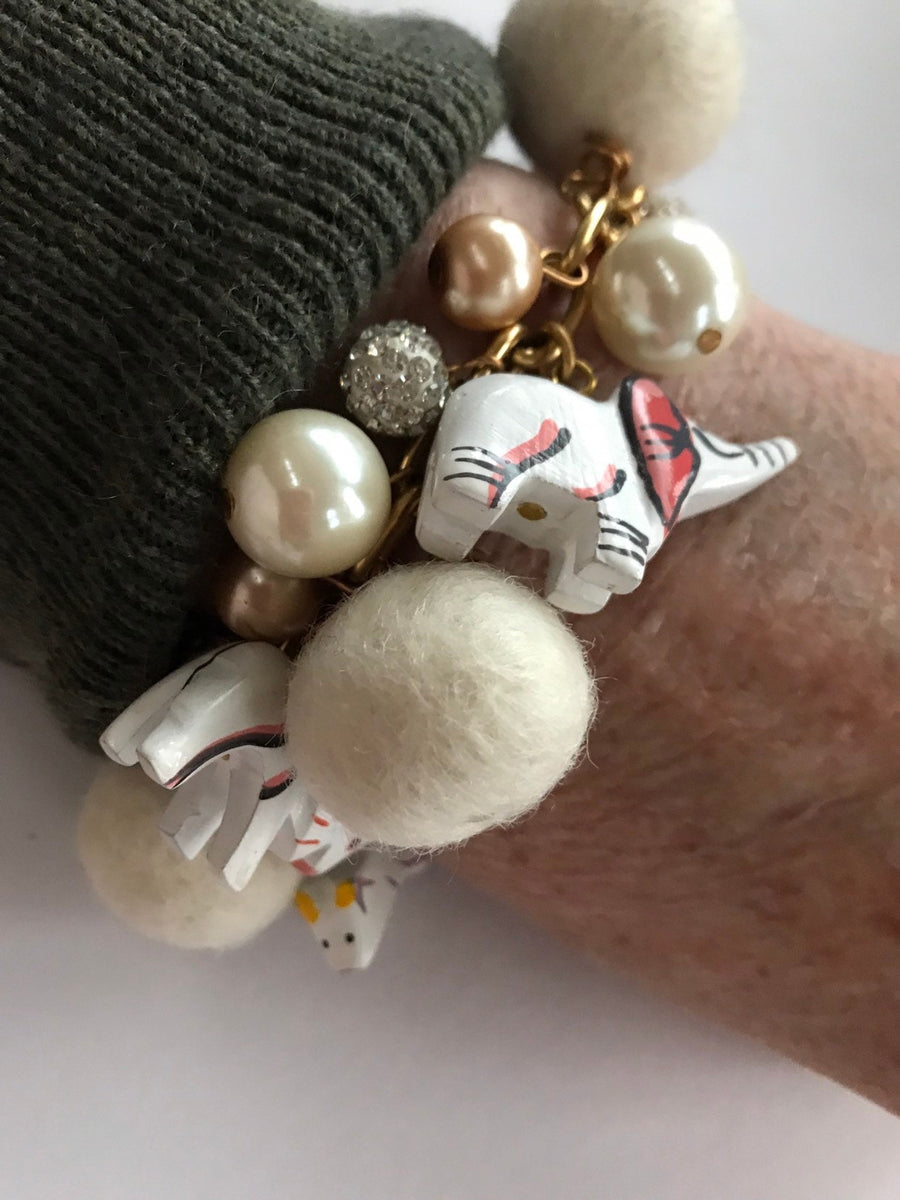 Lenora Dame Polar Express Bauble Bracelet