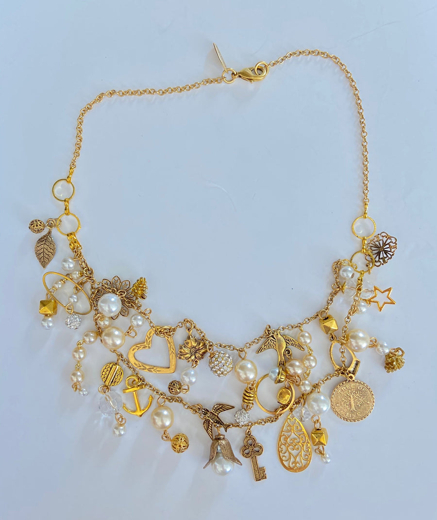 Lenora Dame This Charming Lady Charm Necklace