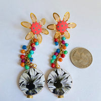 Lenora Dame Wacky Drop Earrings