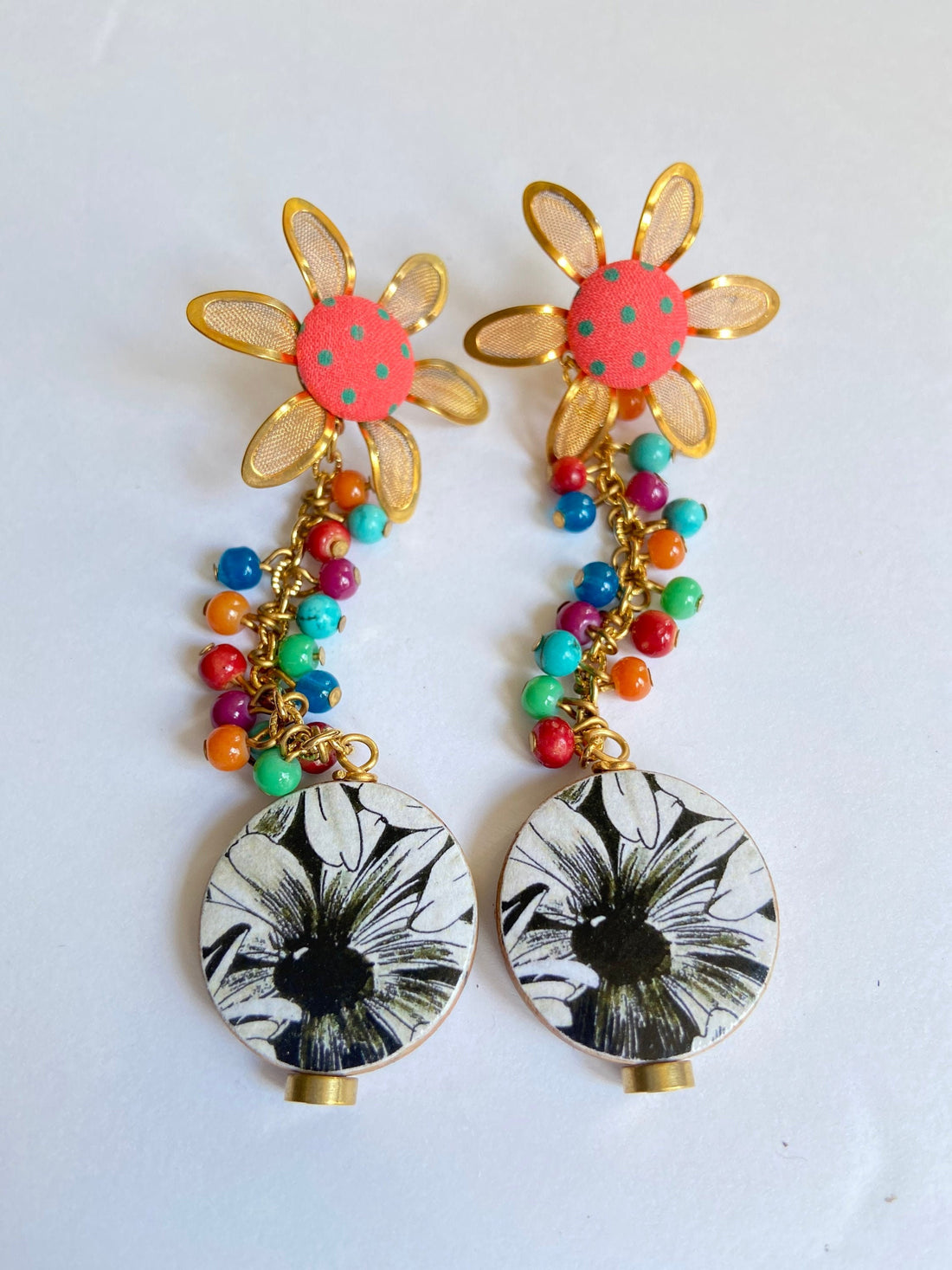 Lenora Dame Wacky Drop Earrings