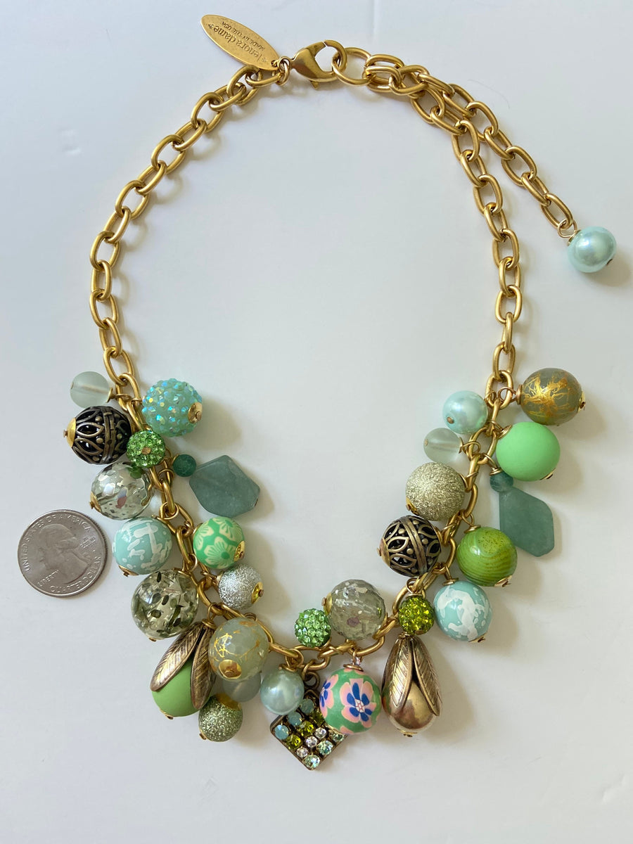 Lenora Dame Clover Charm Necklace