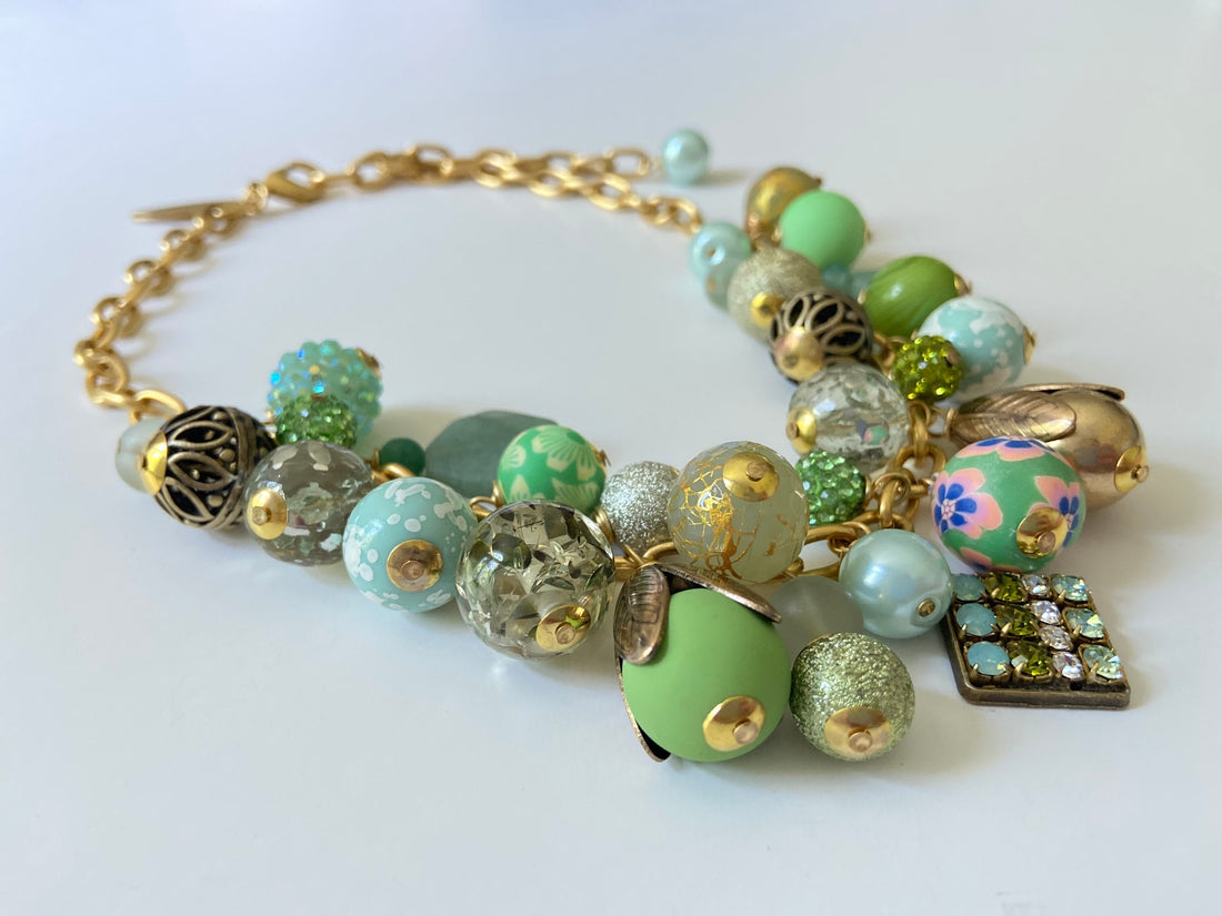 Lenora Dame Clover Charm Necklace