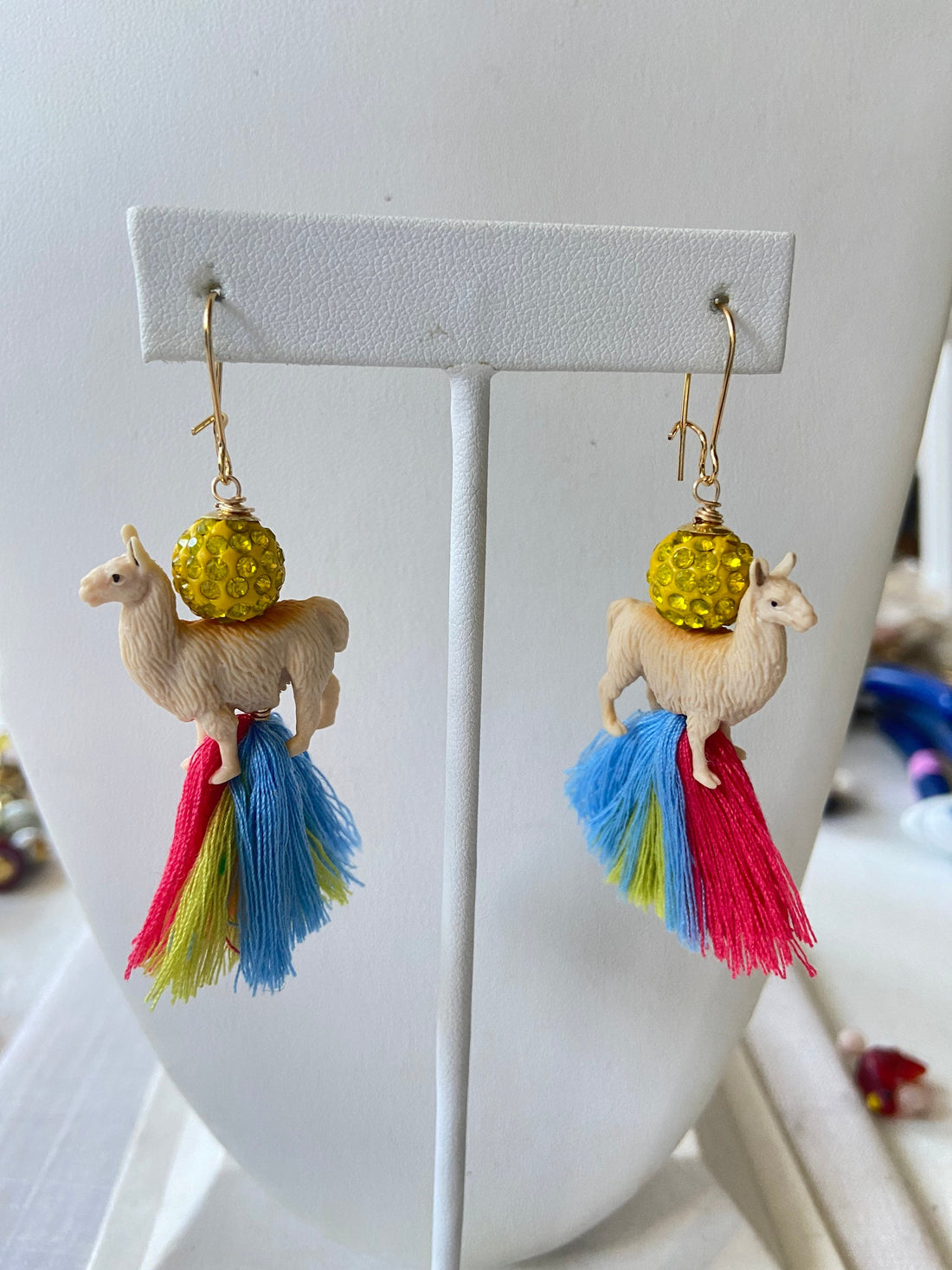 Lenora Dame Llama Llama Earrings