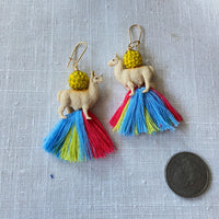 Lenora Dame Llama Llama Earrings