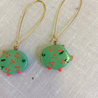 Lenora Dame Sunset Pig Earrings